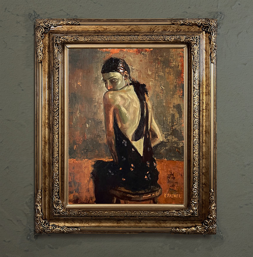 Woman in a Dress